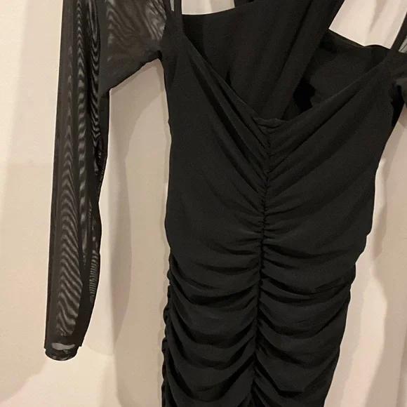 Club L London Black Long Sleeve Dress - Picture 7 of 10